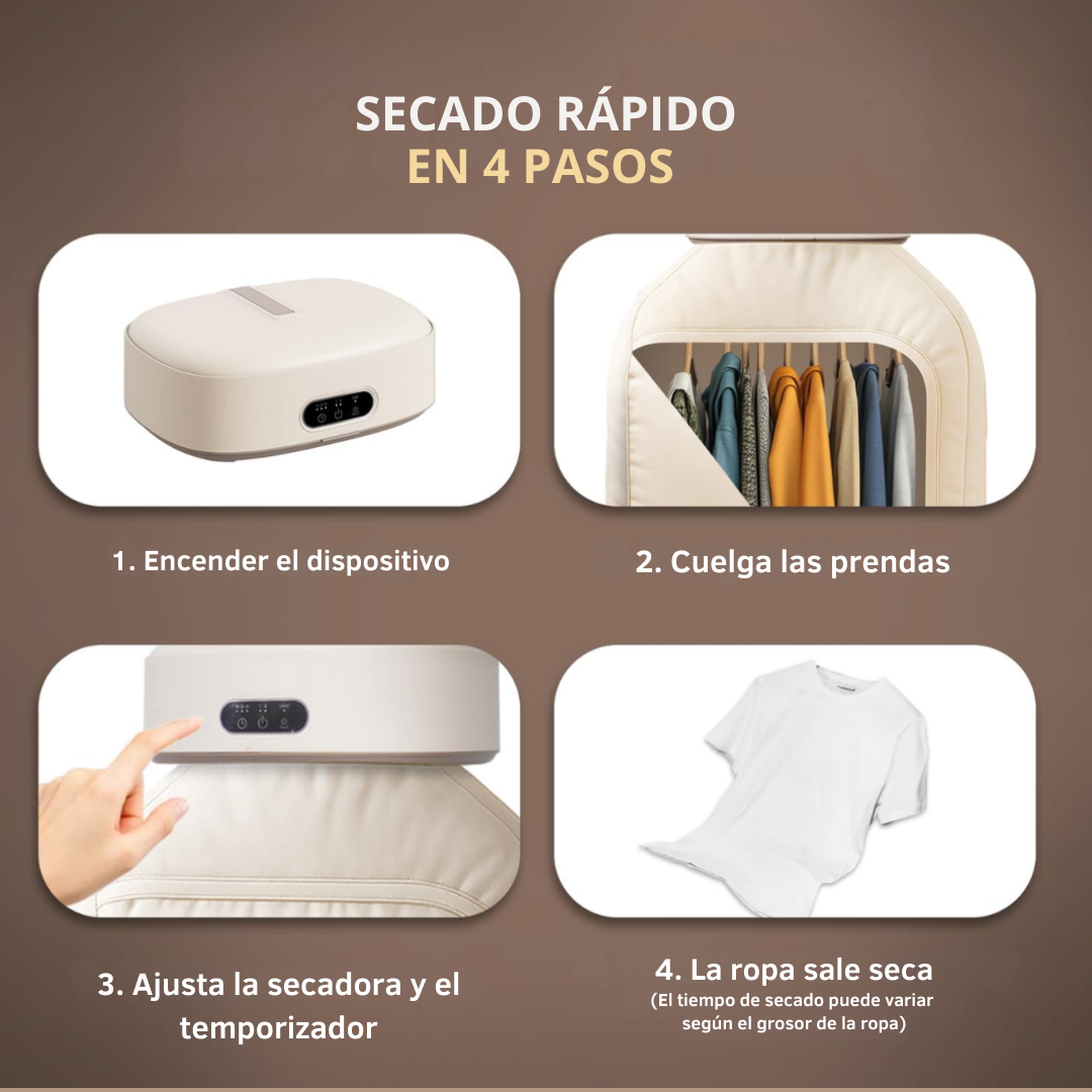 Secador de Ropa con Sistema Automático