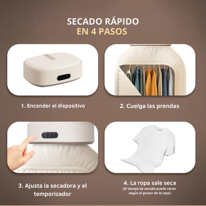 Secador de Ropa con Sistema Automático