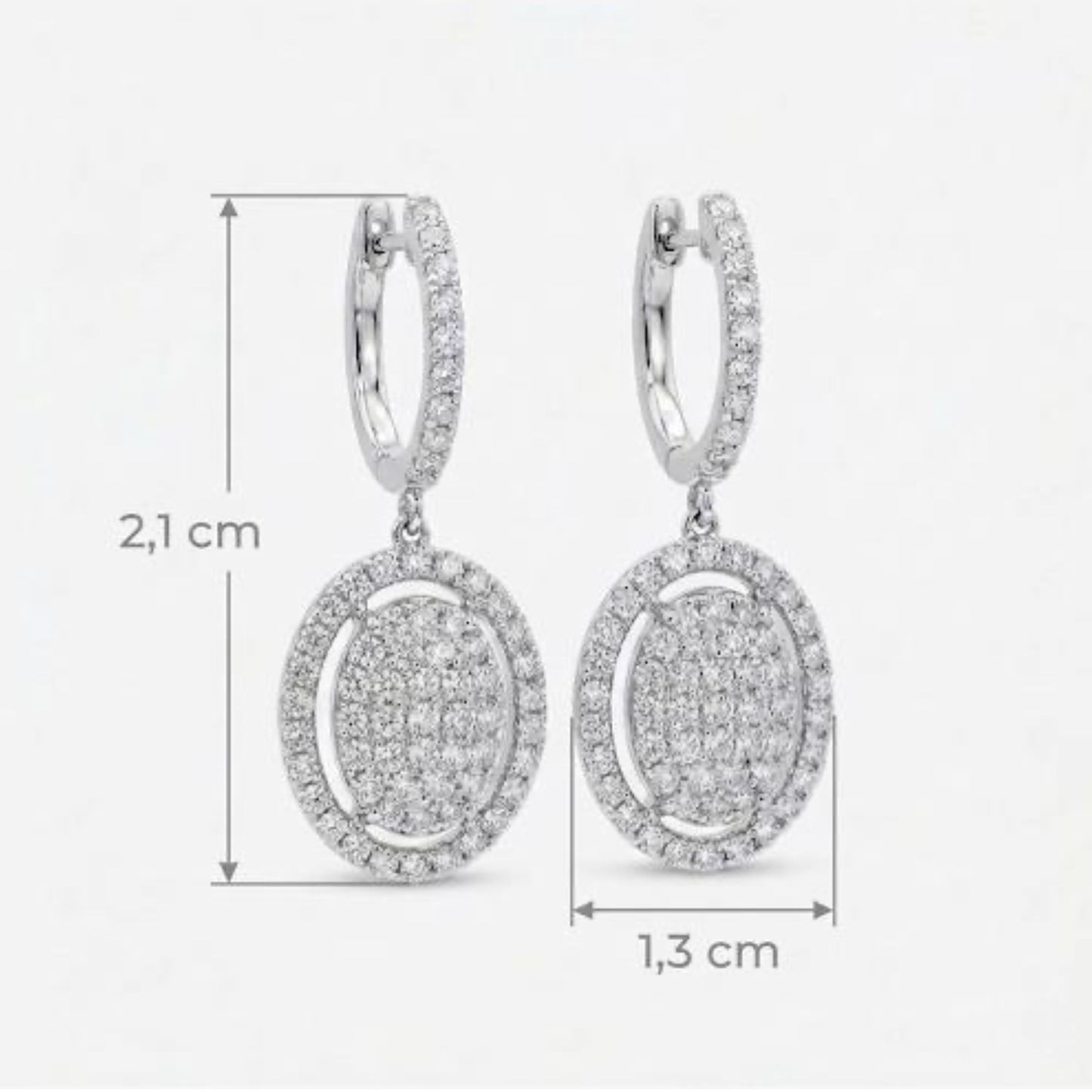 Pendientes Halo Imperial