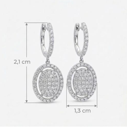 Pendientes Halo Imperial