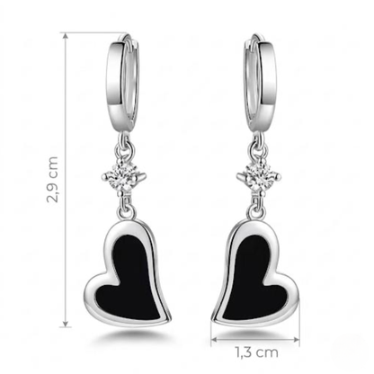 Pendientes Noir Amour