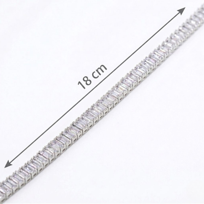 Pulsera Riviere Doble Brillo