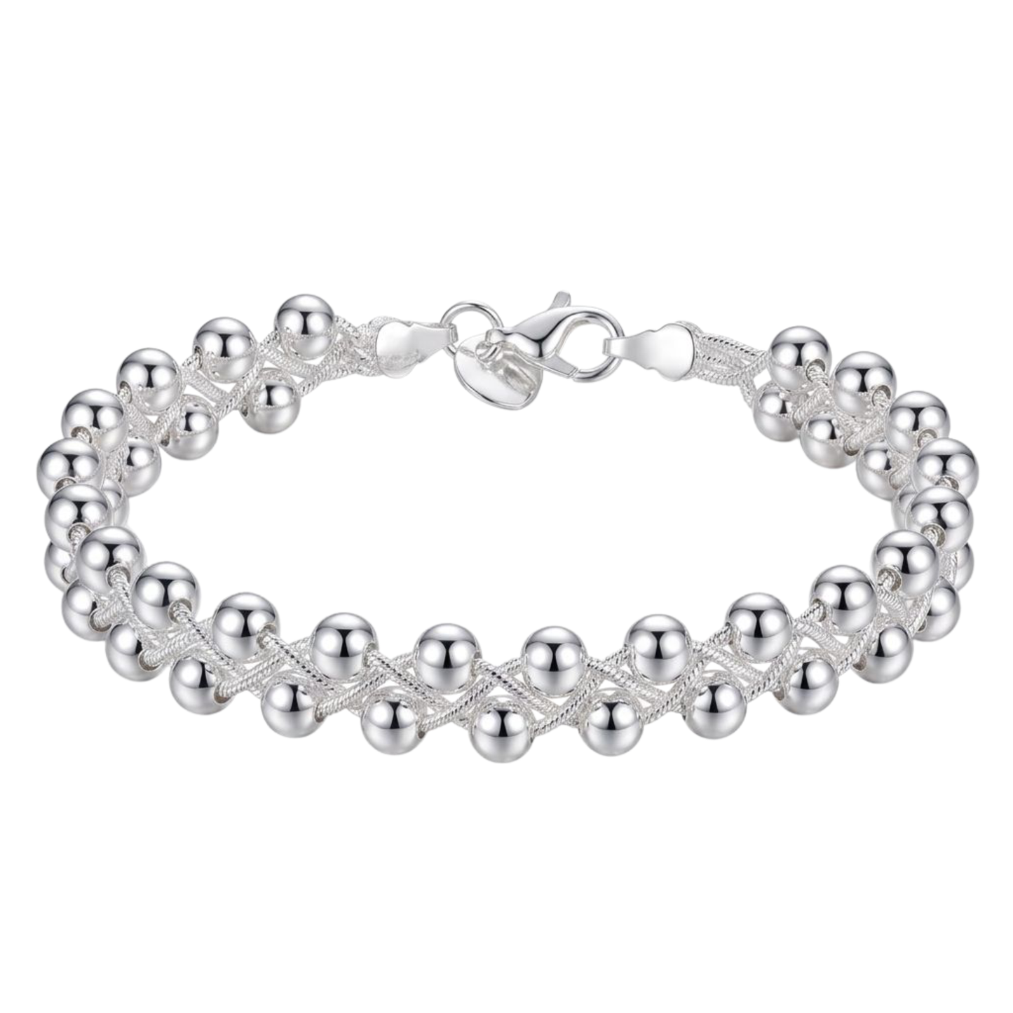 Pulsera Malla de Esferas X