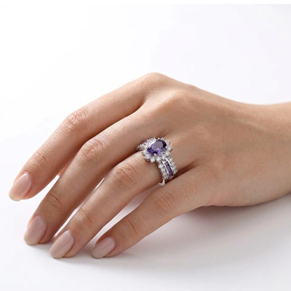 Anillo Amatista Real